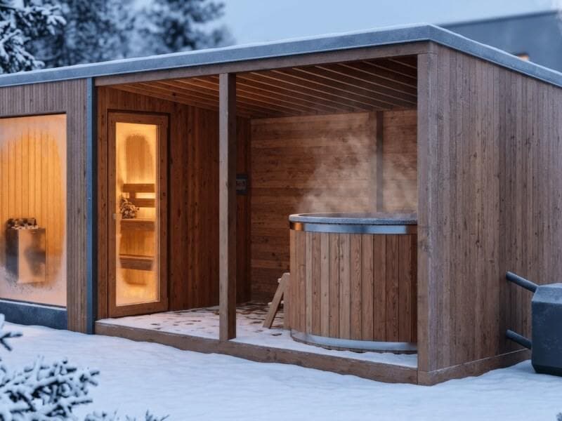 Modulární sauny Sauna M4 COMBO
