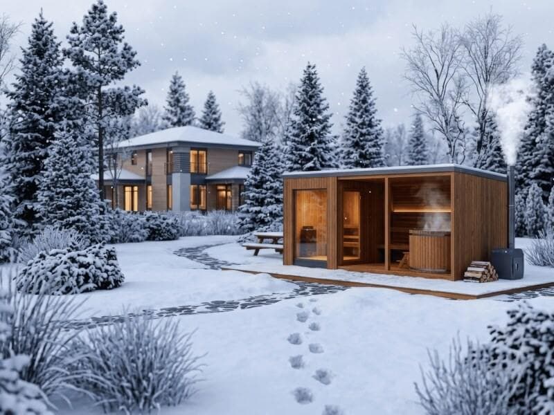 Modulární sauny Sauna M6 COMBO